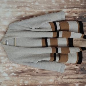 Fox & Gray oversized medium large cardigan drape coat